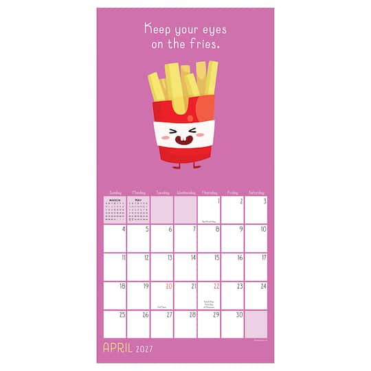2027 Puns Mini Calendar